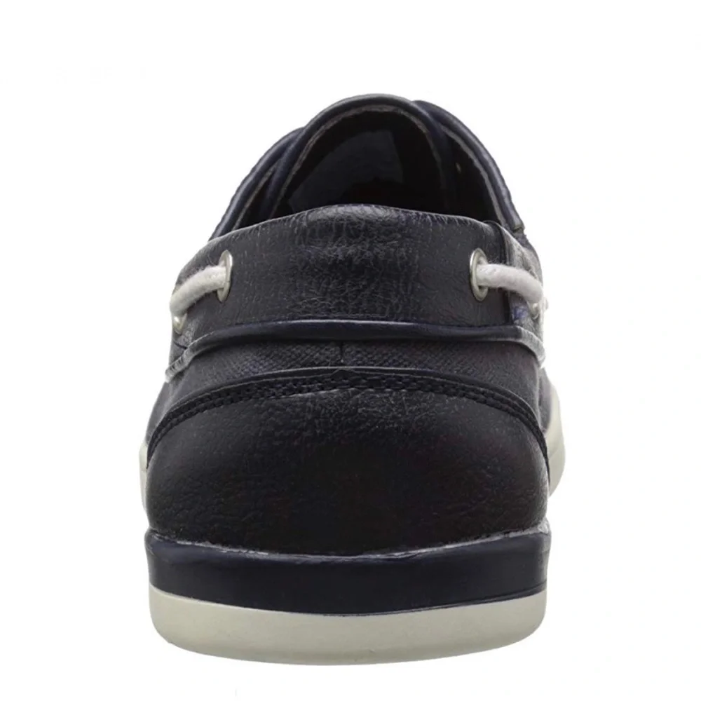 Report Bobbiee Navy Boat Shoe